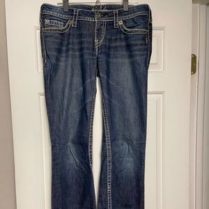 Silver bootcut tall jeans
